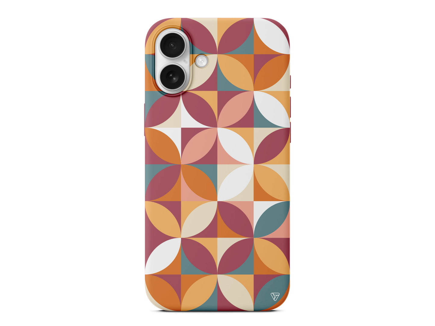 Abstract Desen 6 Lansman Model İçi Kadife Silikon Telefon Kılıfı