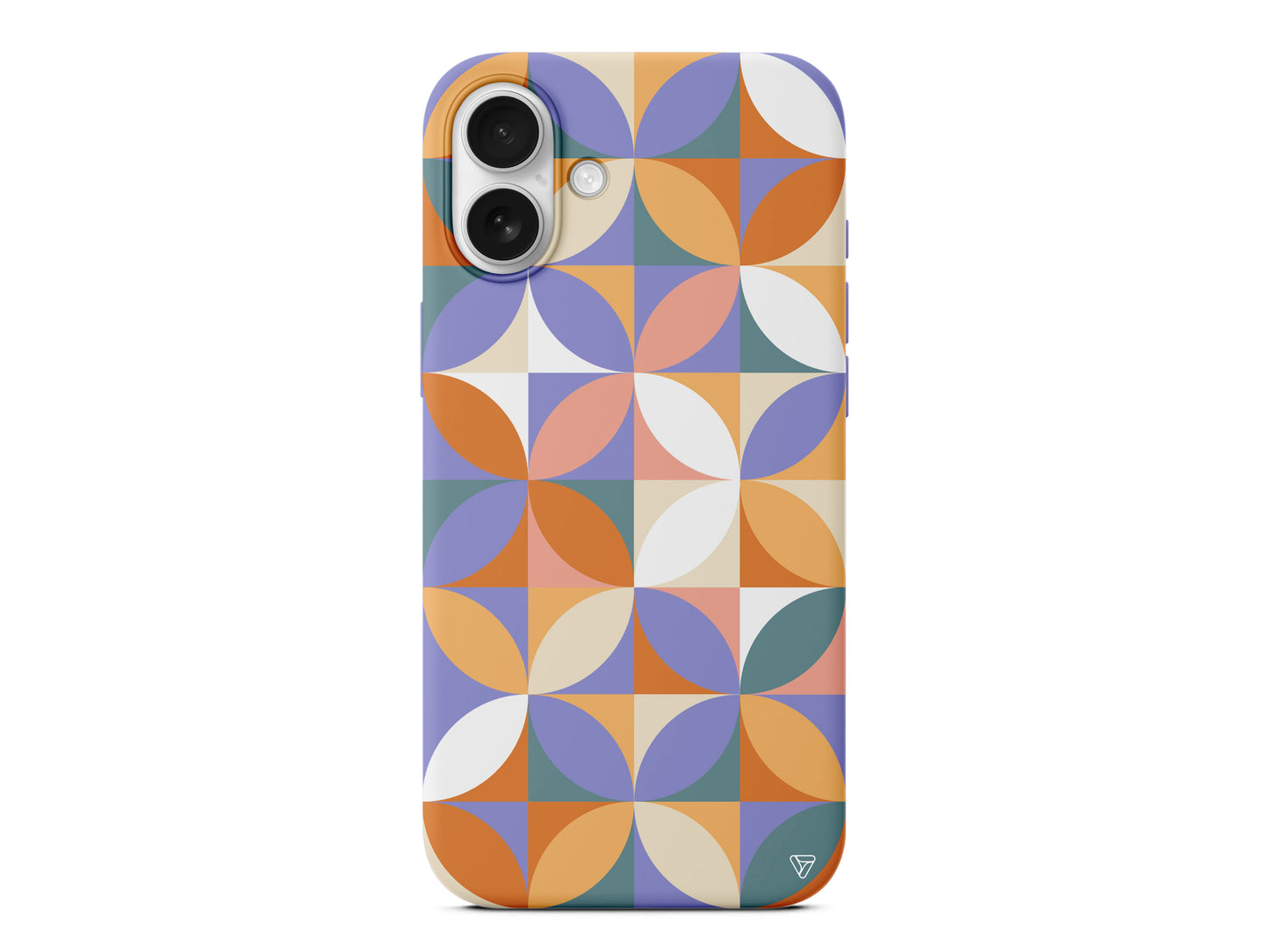 Abstract Desen 6 Lansman Model İçi Kadife Silikon Telefon Kılıfı