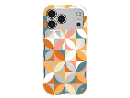 Abstract Desen 6 Lansman Model İçi Kadife Silikon Telefon Kılıfı