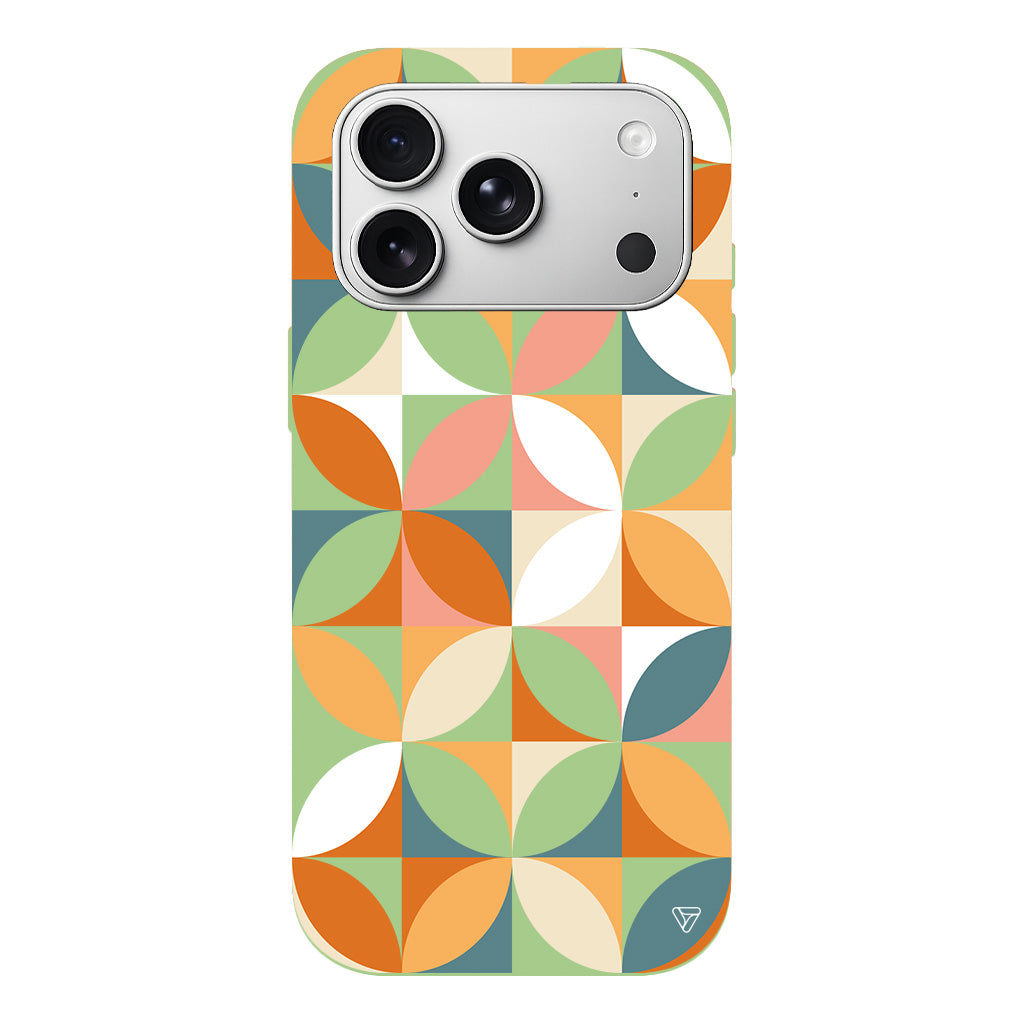 Abstract Desen 6 Lansman Model İçi Kadife Silikon Telefon Kılıfı