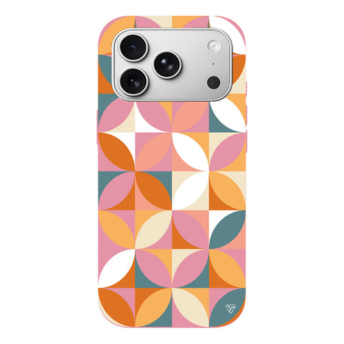 Abstract Desen 6 Lansman Model İçi Kadife Silikon Telefon Kılıfı