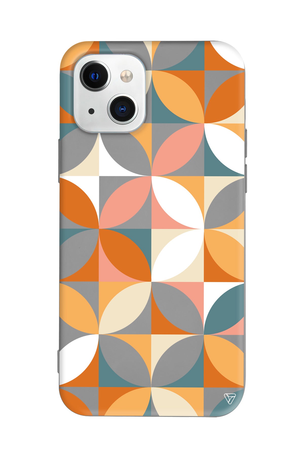 Abstract Desen 6 Lansman Model İçi Kadife Silikon Telefon Kılıfı – Plus Serisine Özel