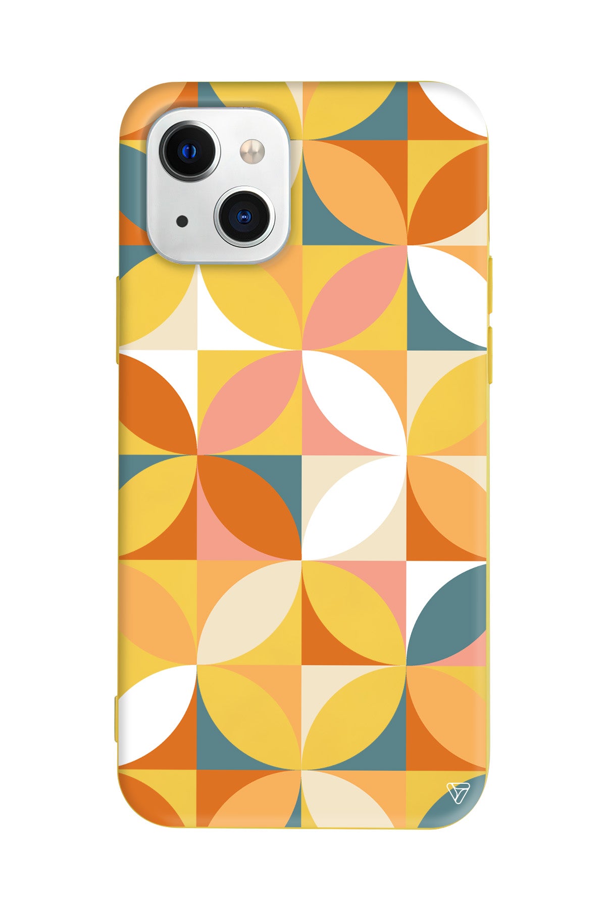 Abstract Desen 6 Lansman Model İçi Kadife Silikon Telefon Kılıfı – Plus Serisine Özel