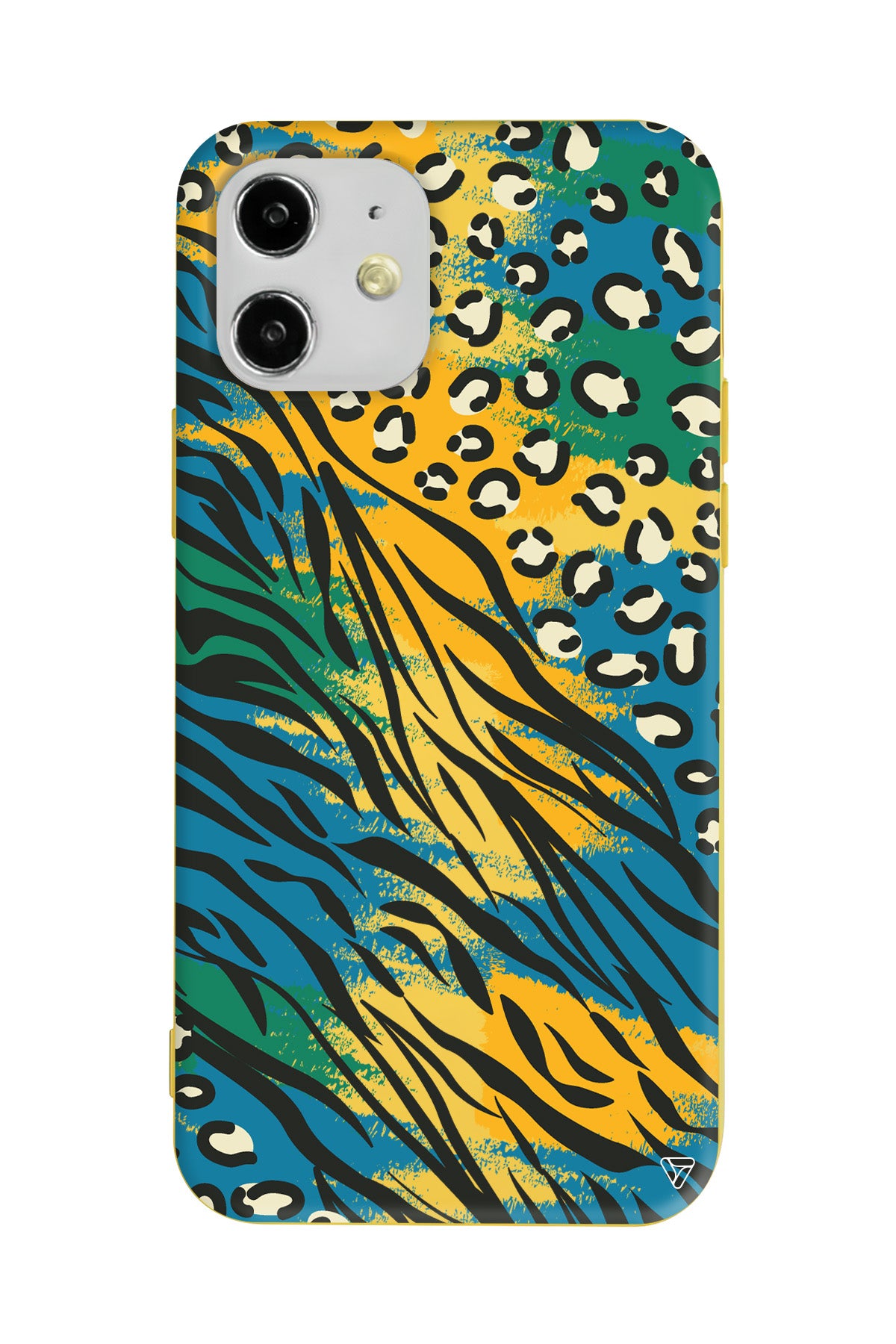 Zebra ve Leopar Lansman Model İçi Kadife Silikon Telefon Kılıfı