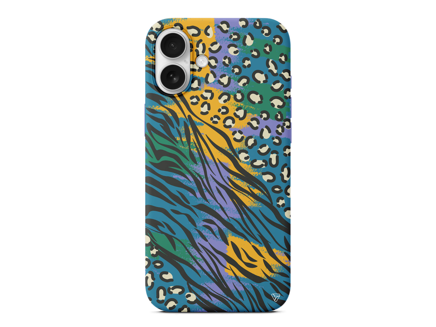 Zebra ve Leopar Lansman Model İçi Kadife Silikon Telefon Kılıfı