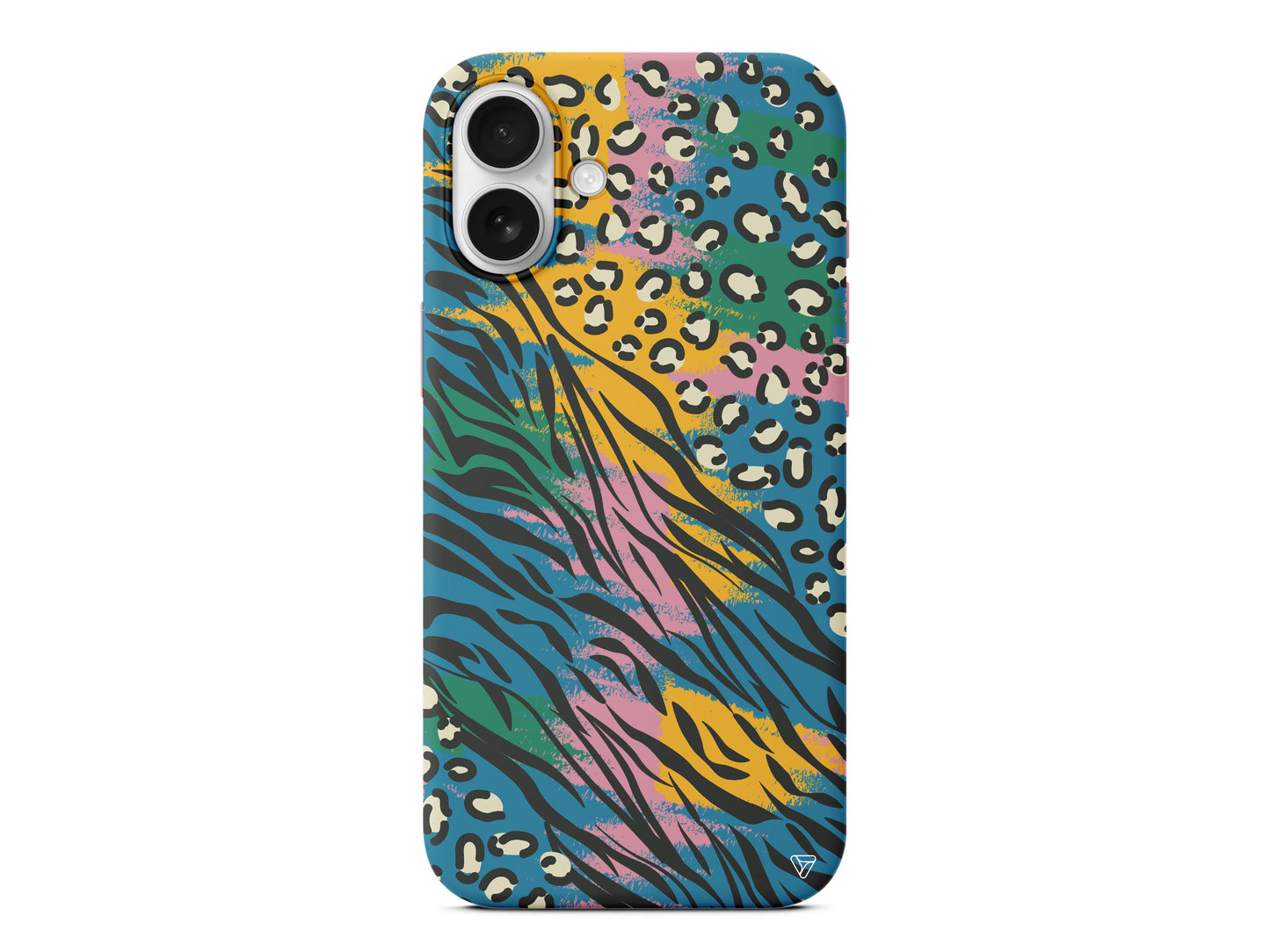 Zebra ve Leopar Lansman Model İçi Kadife Silikon Telefon Kılıfı