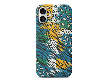 Zebra ve Leopar Lansman Model İçi Kadife Silikon Telefon Kılıfı