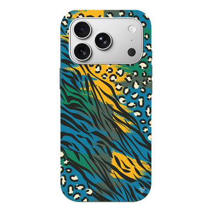 Zebra ve Leopar Lansman Model İçi Kadife Silikon Telefon Kılıfı