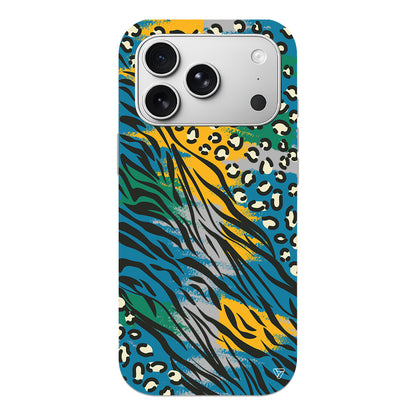 Zebra ve Leopar Lansman Model İçi Kadife Silikon Telefon Kılıfı