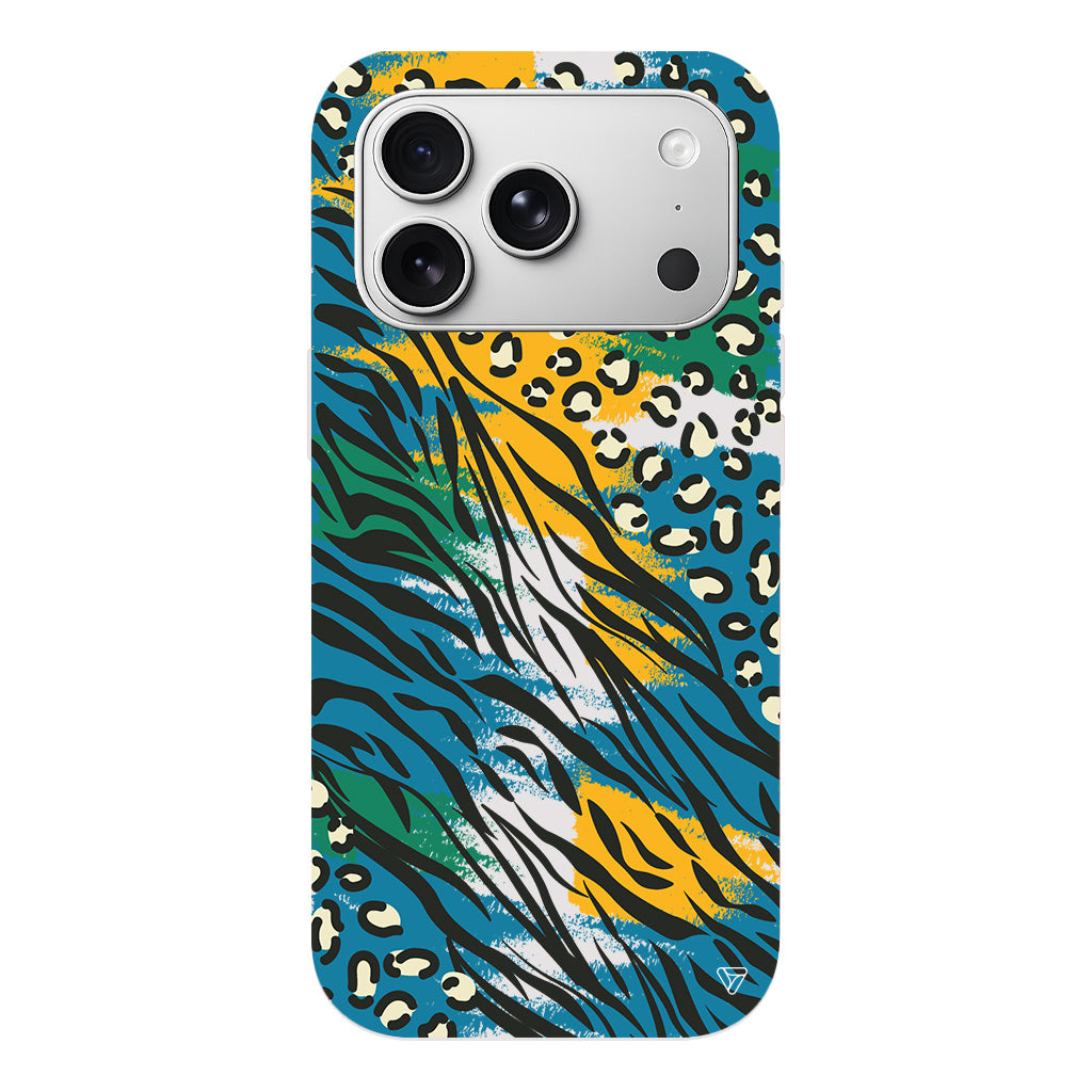 Zebra ve Leopar Lansman Model İçi Kadife Silikon Telefon Kılıfı