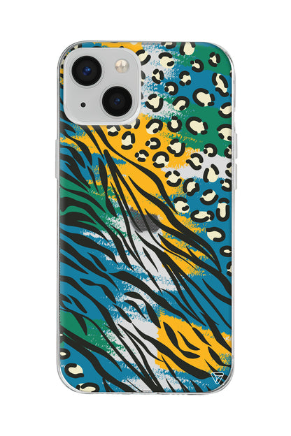 Zebra ve Leopar Lansman Model İçi Kadife Silikon Telefon Kılıfı – Plus Serisine Özel