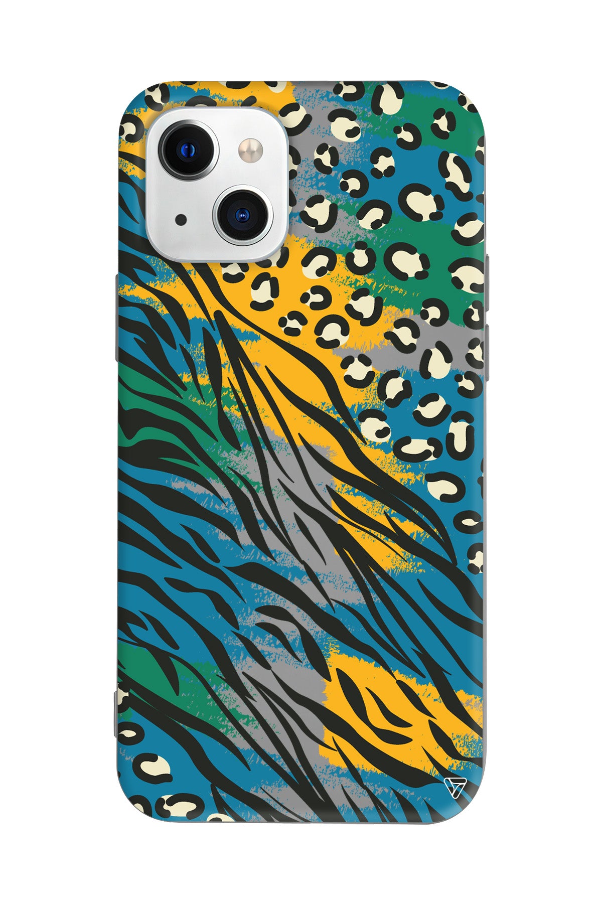 Zebra ve Leopar Lansman Model İçi Kadife Silikon Telefon Kılıfı