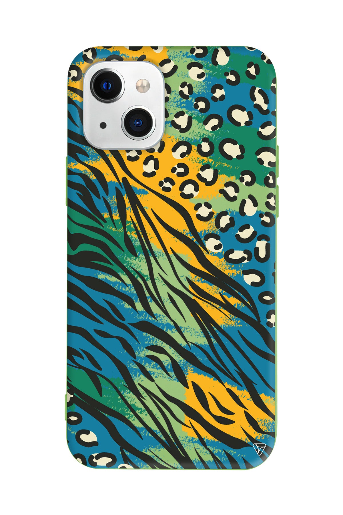 Zebra ve Leopar Lansman Model İçi Kadife Silikon Telefon Kılıfı