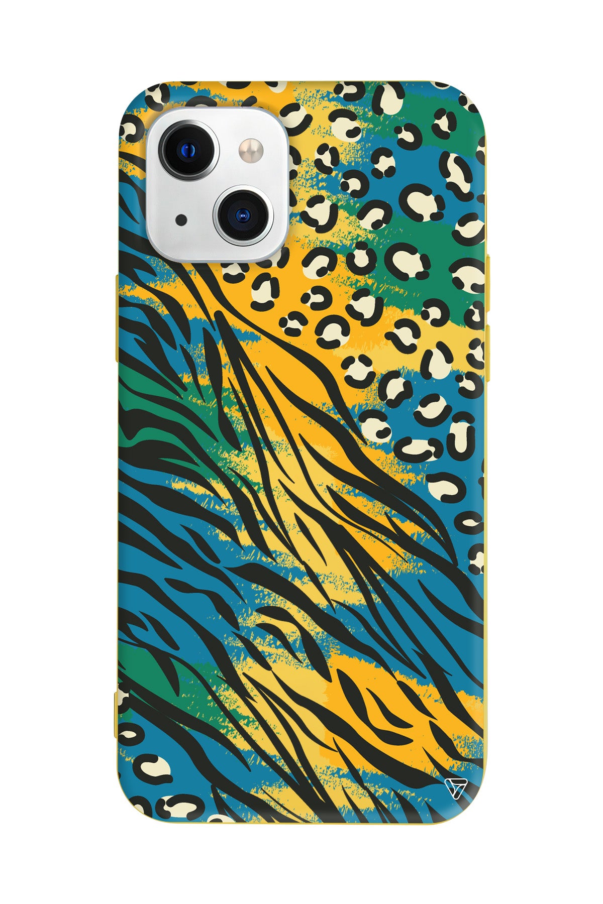 Zebra ve Leopar Lansman Model İçi Kadife Silikon Telefon Kılıfı