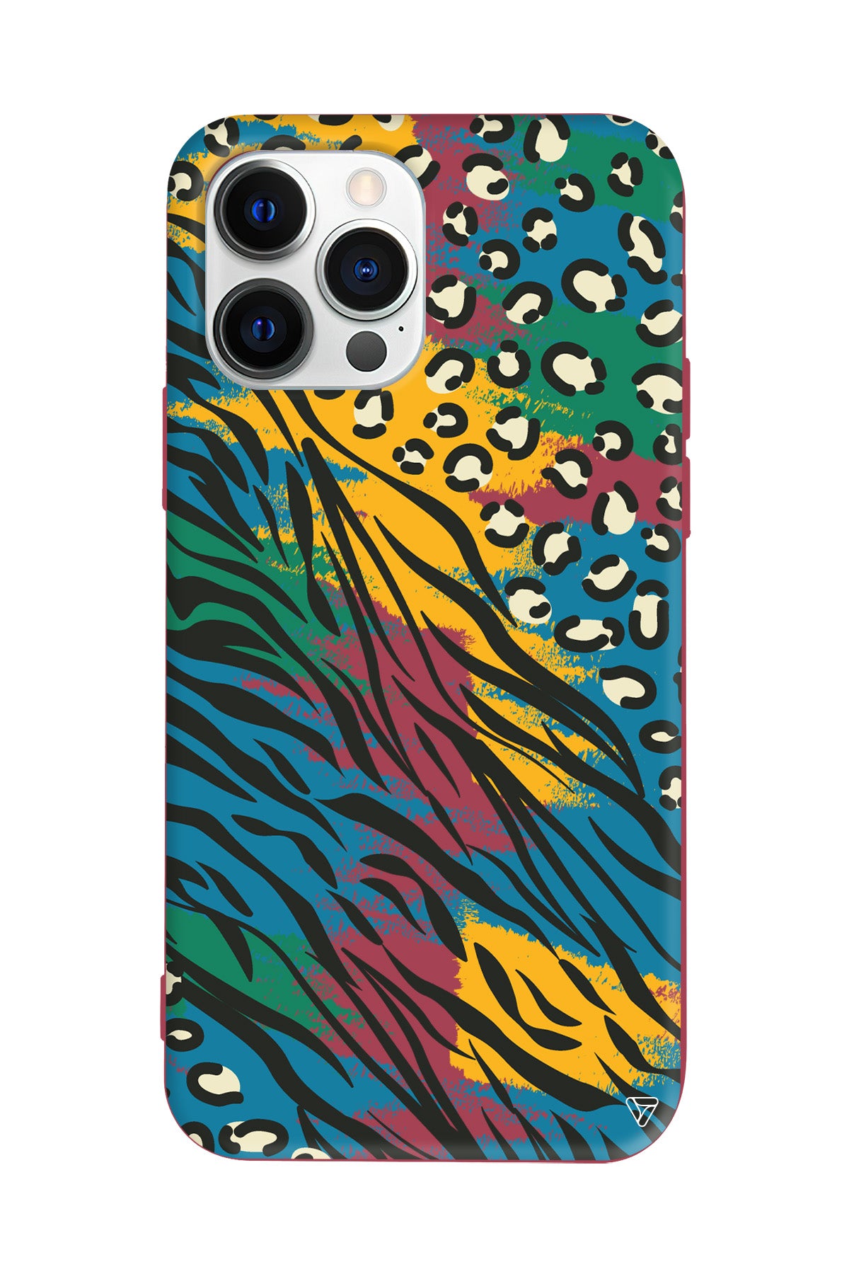 Zebra ve Leopar Lansman Model İçi Kadife Silikon Telefon Kılıfı