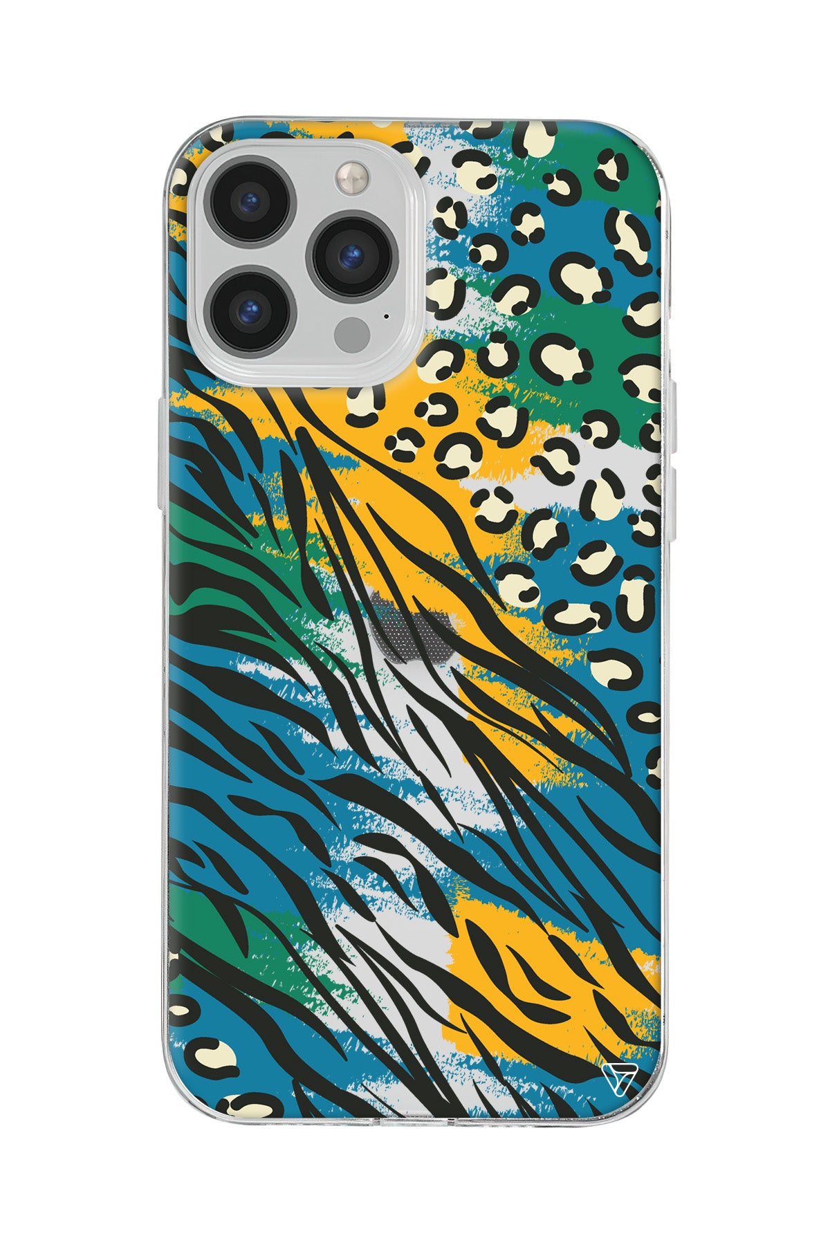 Zebra ve Leopar Lansman Model İçi Kadife Silikon Telefon Kılıfı