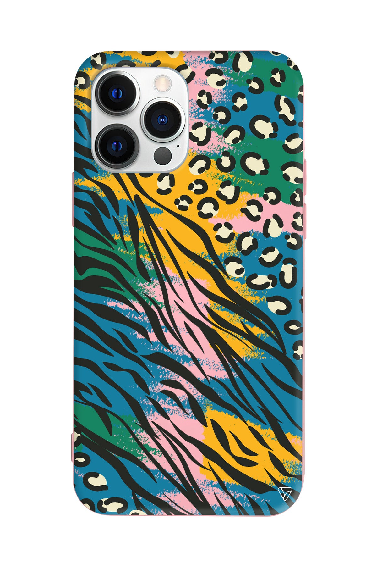 Zebra ve Leopar Lansman Model İçi Kadife Silikon Telefon Kılıfı