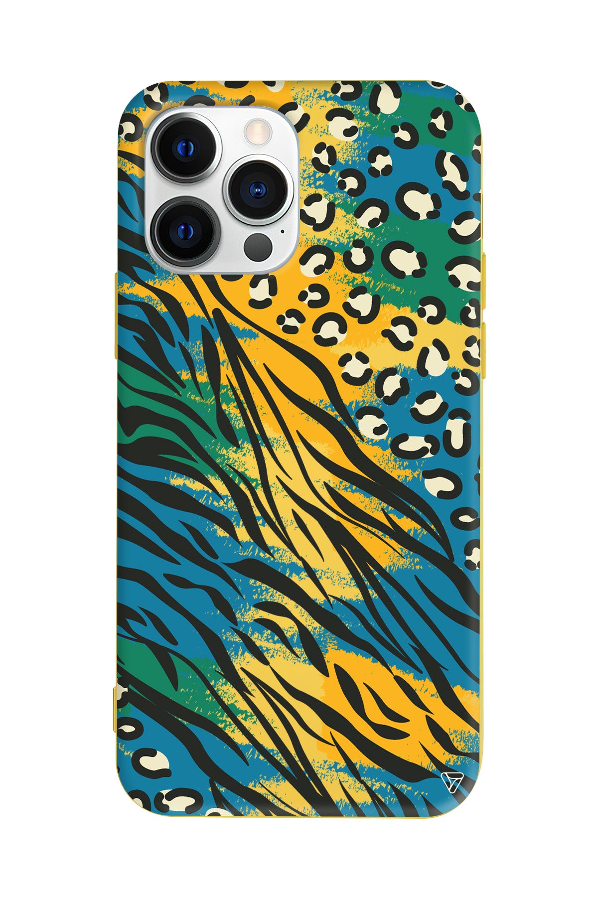 Zebra ve Leopar Lansman Model İçi Kadife Silikon Telefon Kılıfı