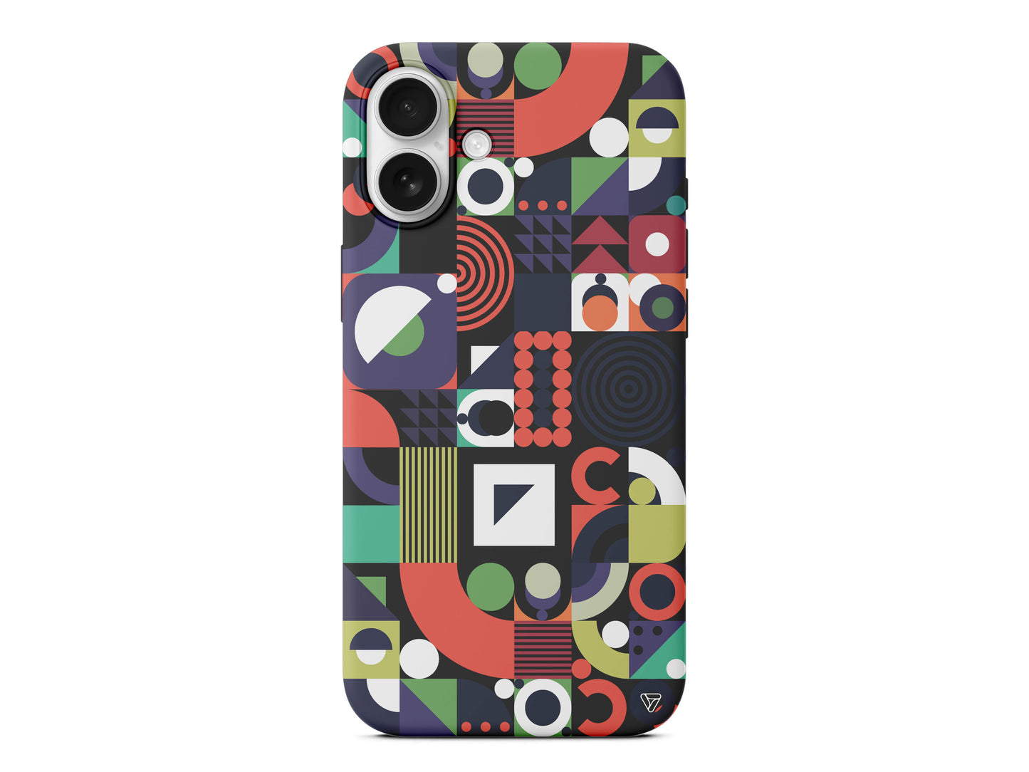 Abstract Desen 7 Lansman Model İçi Kadife Silikon Telefon Kılıfı – Plus Serisine Özel