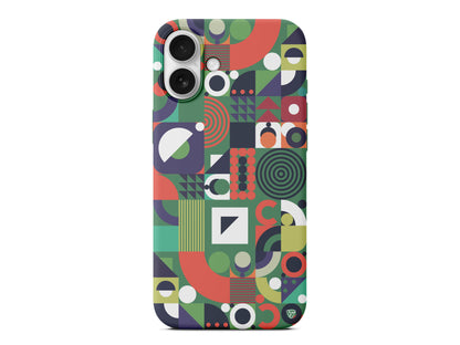 Abstract Desen 7 Lansman Model İçi Kadife Silikon Telefon Kılıfı – Plus Serisine Özel