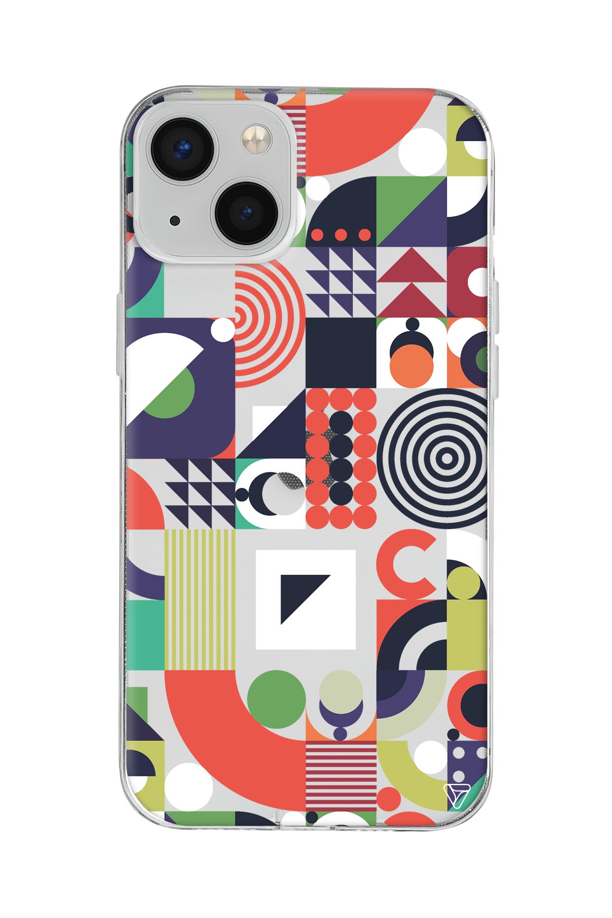 Abstract Desen 7 Lansman Model İçi Kadife Silikon Telefon Kılıfı – Plus Serisine Özel