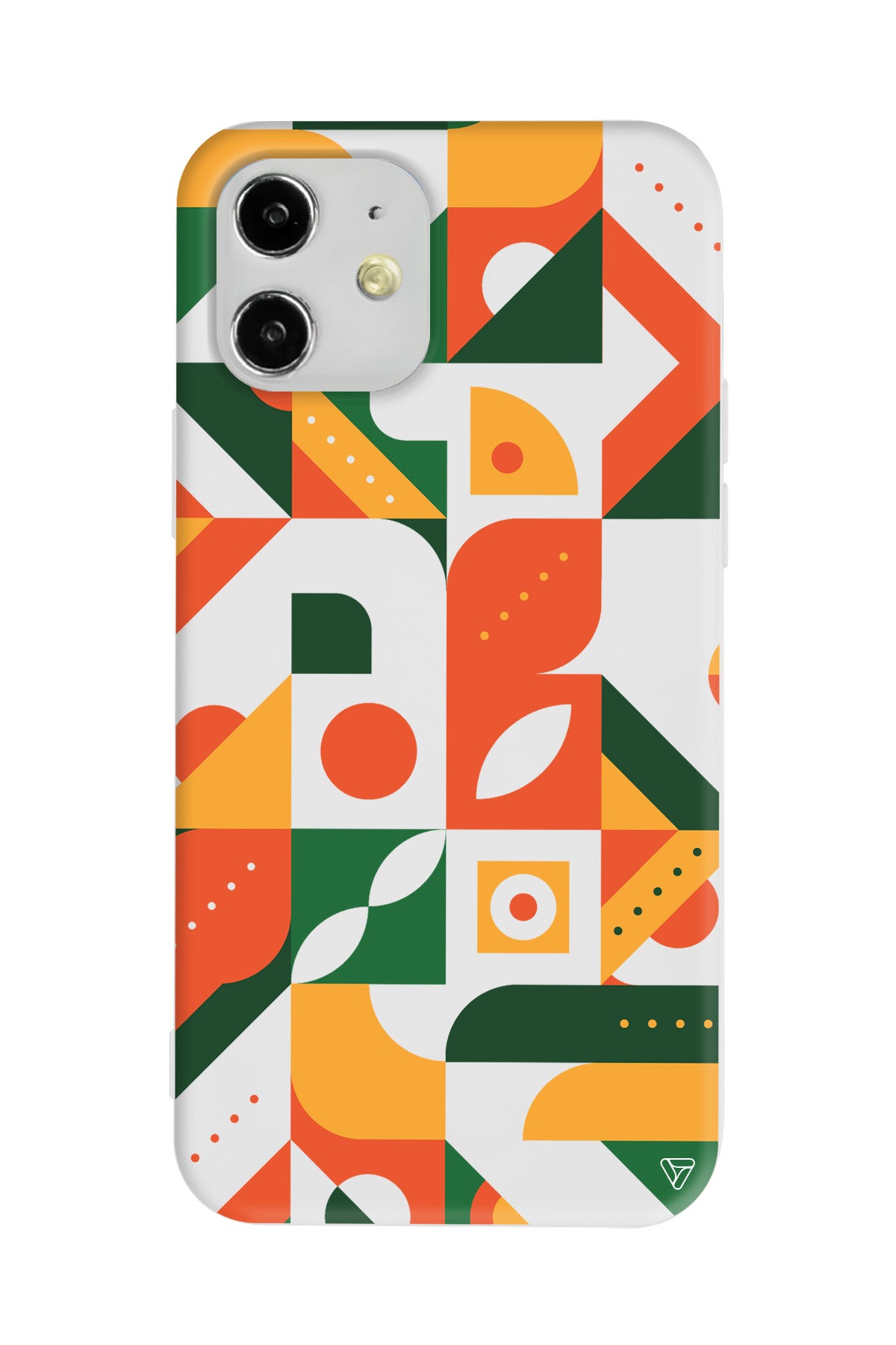 Abstract Desen 8 Lansman Model İçi Kadife Silikon Telefon Kılıfı