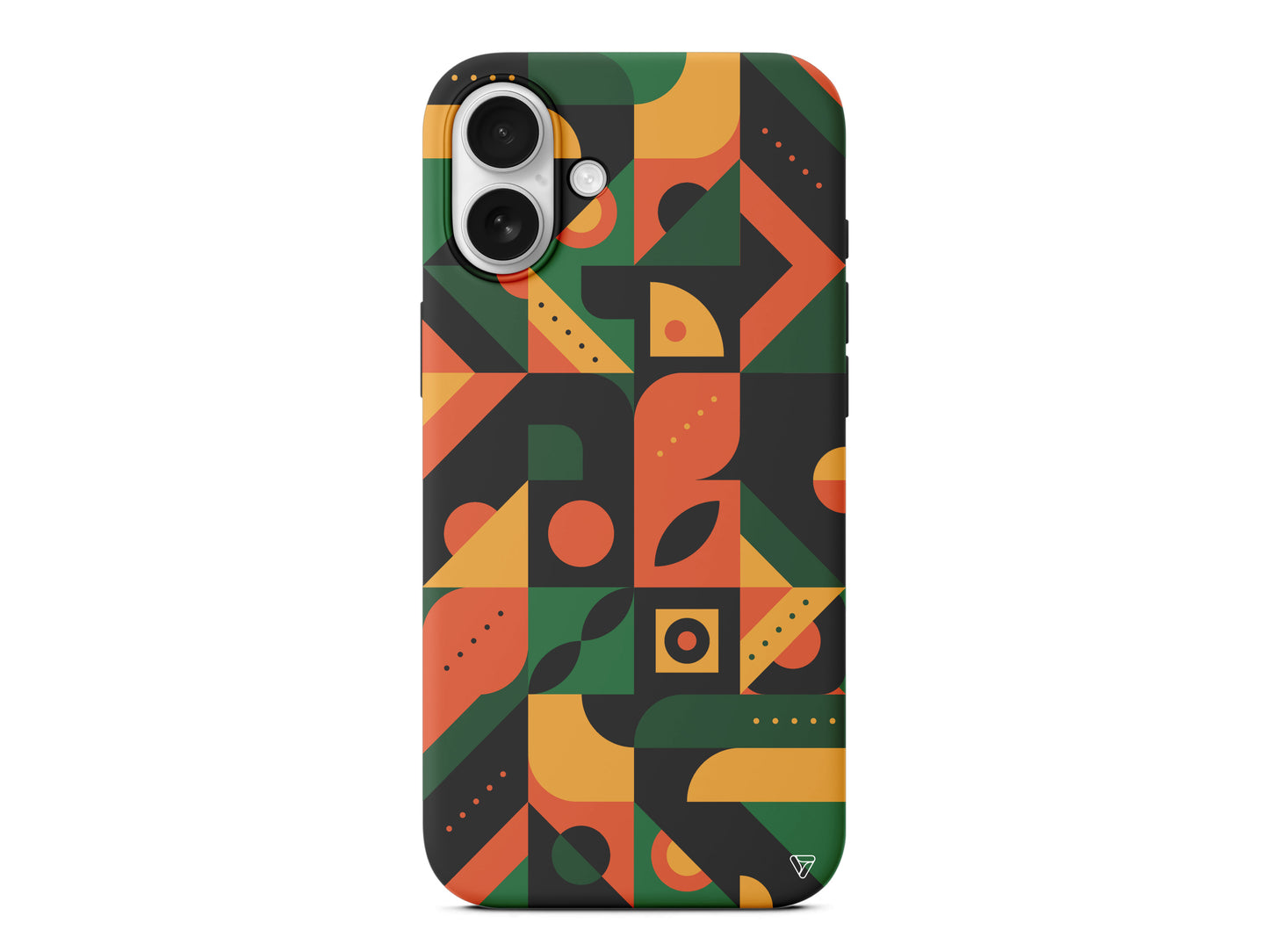 Abstract Desen 8 Lansman Model İçi Kadife Silikon Telefon Kılıfı