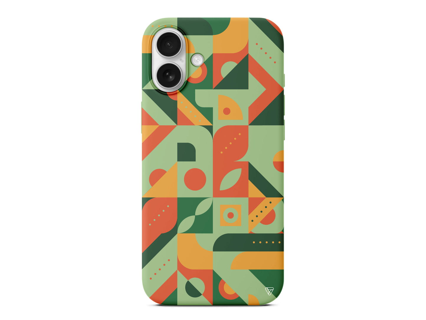 Abstract Desen 8 Lansman Model İçi Kadife Silikon Telefon Kılıfı