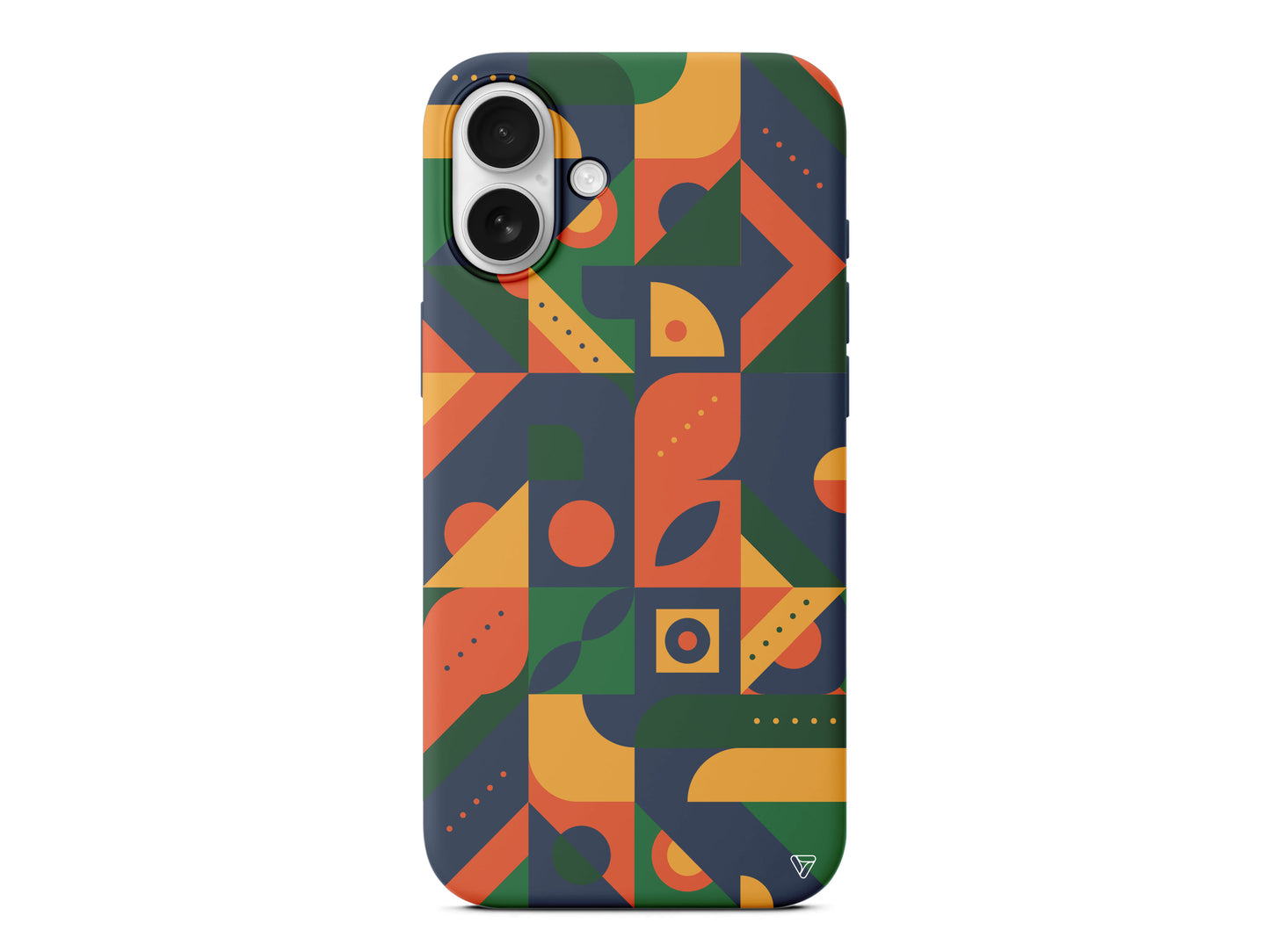 Abstract Desen 8 Lansman Model İçi Kadife Silikon Telefon Kılıfı – Plus Serisine Özel