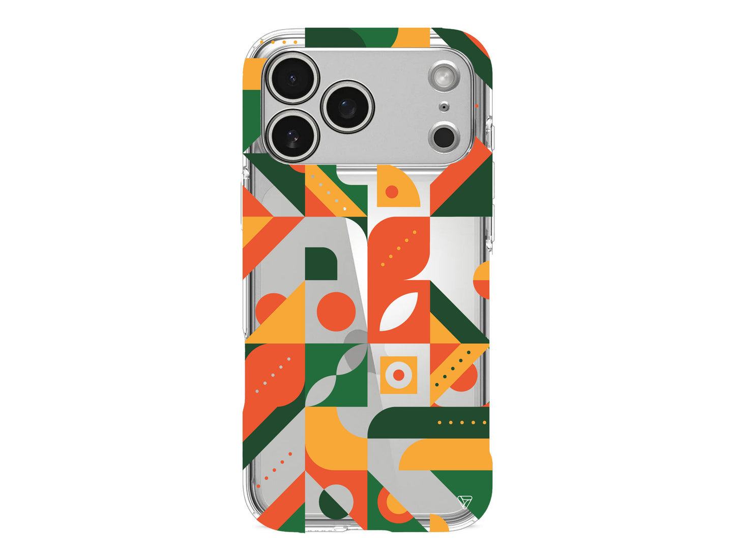 Abstract Desen 8 Lansman Model İçi Kadife Silikon Telefon Kılıfı