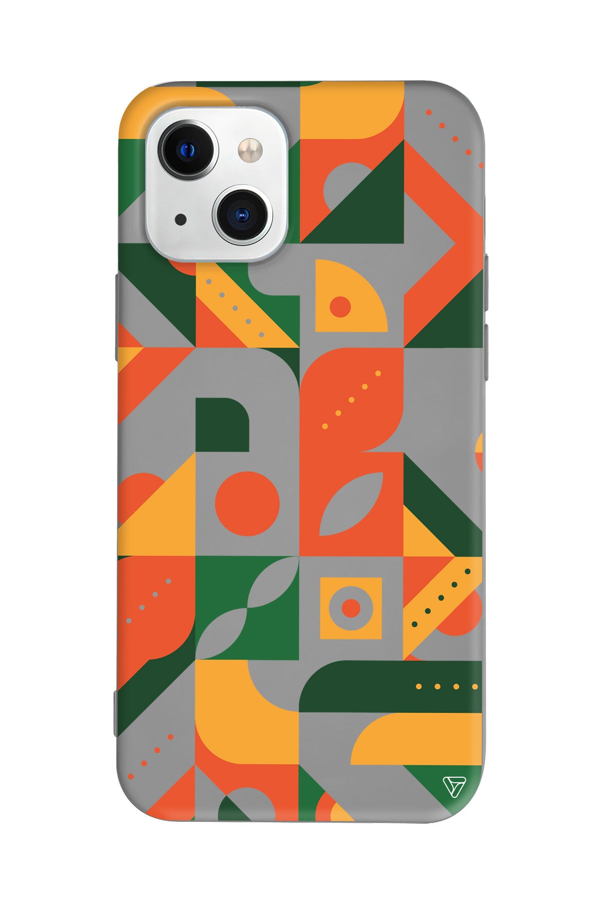 Abstract Desen 8 Lansman Model İçi Kadife Silikon Telefon Kılıfı – Plus Serisine Özel