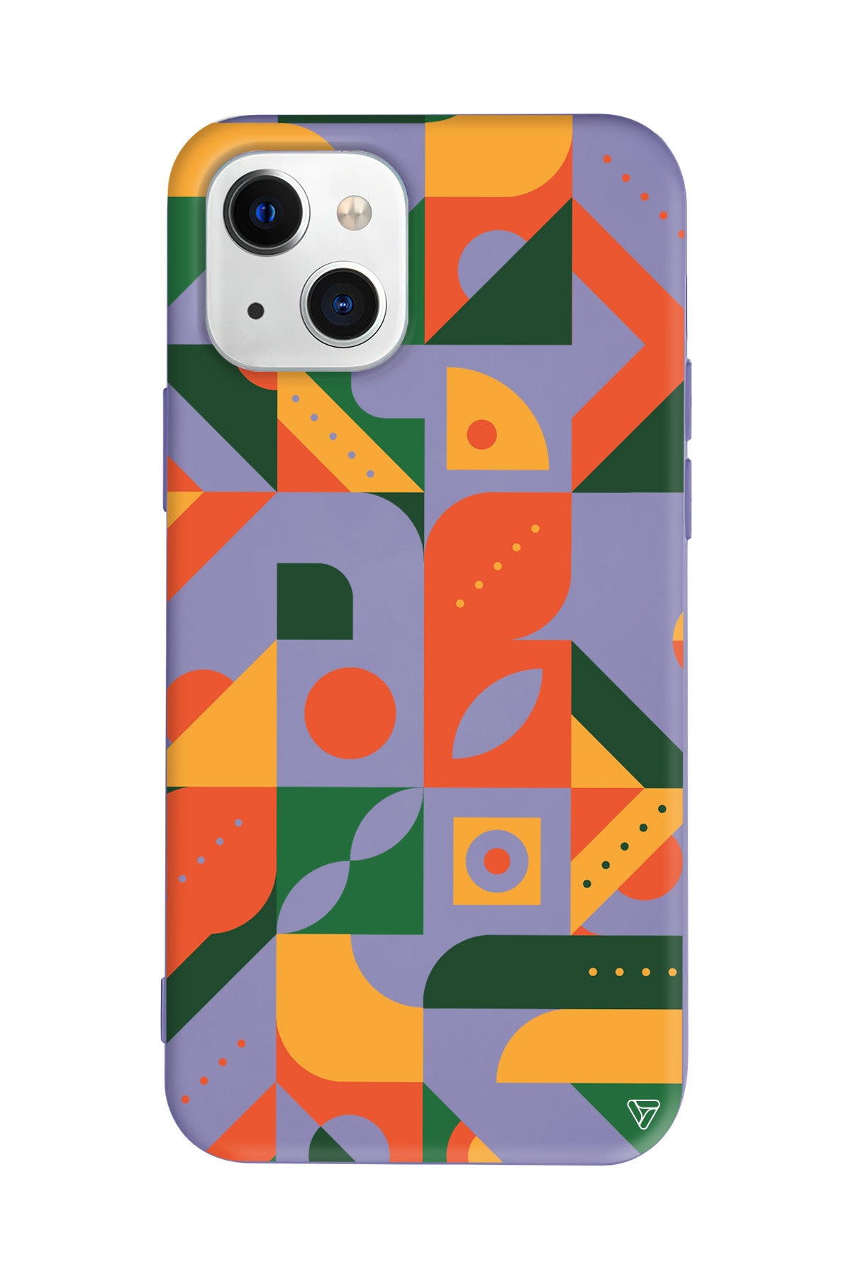 Abstract Desen 8 Lansman Model İçi Kadife Silikon Telefon Kılıfı – Plus Serisine Özel