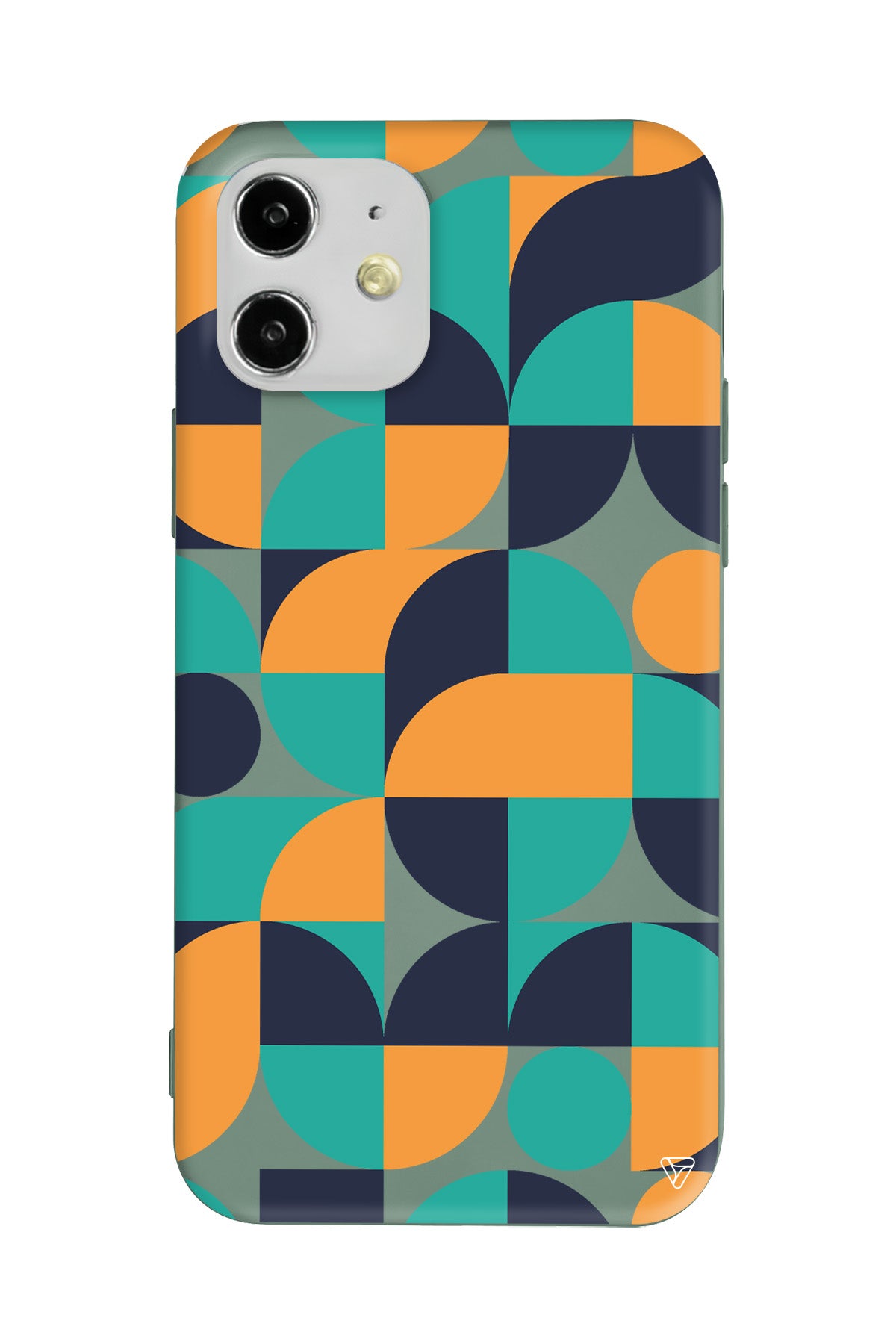 Abstract Desen 9 Lansman Model İçi Kadife Silikon Telefon Kılıfı