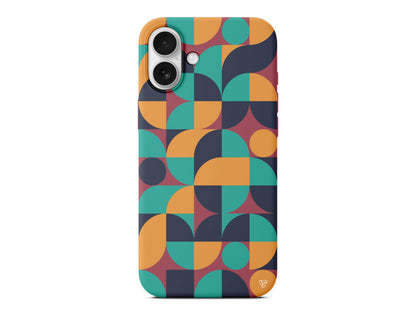 Abstract Desen 9 Lansman Model İçi Kadife Silikon Telefon Kılıfı – Plus Serisine Özel