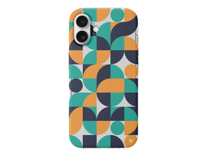 Abstract Desen 9 Lansman Model İçi Kadife Silikon Telefon Kılıfı – Plus Serisine Özel