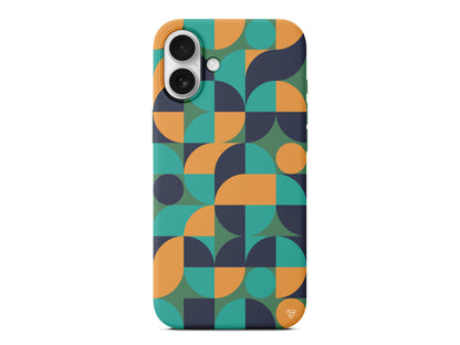 Abstract Desen 9 Lansman Model İçi Kadife Silikon Telefon Kılıfı – Plus Serisine Özel