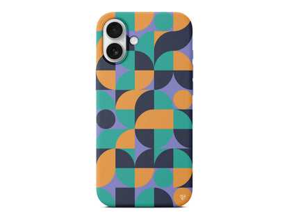 Abstract Desen 9 Lansman Model İçi Kadife Silikon Telefon Kılıfı – Plus Serisine Özel