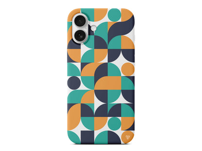 Abstract Desen 9 Lansman Model İçi Kadife Silikon Telefon Kılıfı