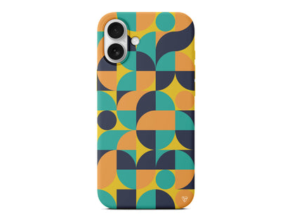 Abstract Desen 9 Lansman Model İçi Kadife Silikon Telefon Kılıfı – Plus Serisine Özel