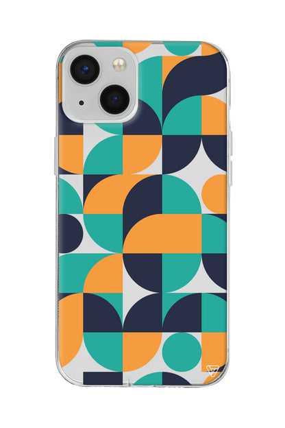 Abstract Desen 9 Lansman Model İçi Kadife Silikon Telefon Kılıfı – Plus Serisine Özel