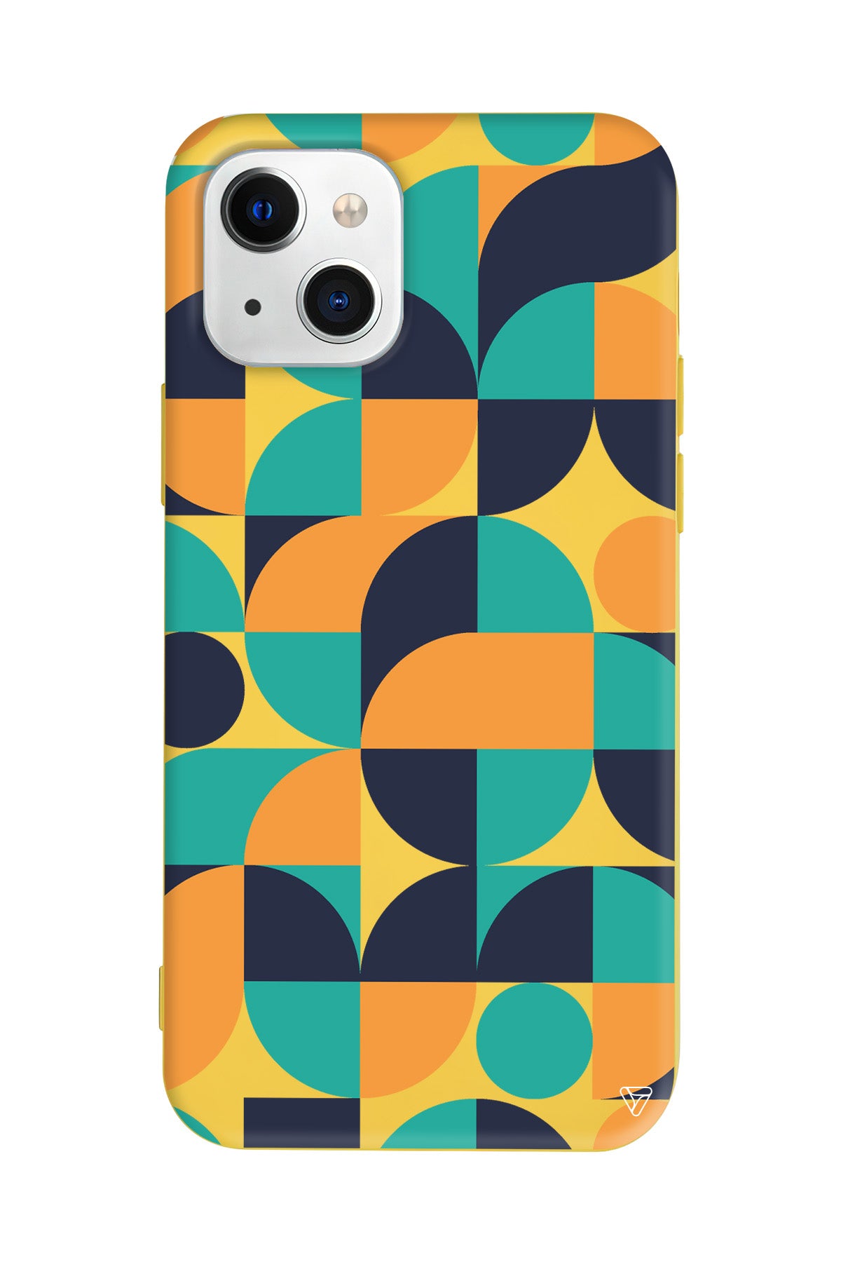 Abstract Desen 9 Lansman Model İçi Kadife Silikon Telefon Kılıfı – Plus Serisine Özel