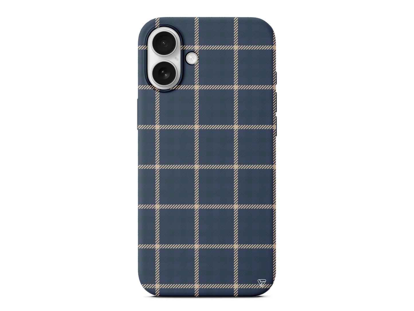 Ekose Lansman Model İçi Kadife Silikon Telefon Kılıfı