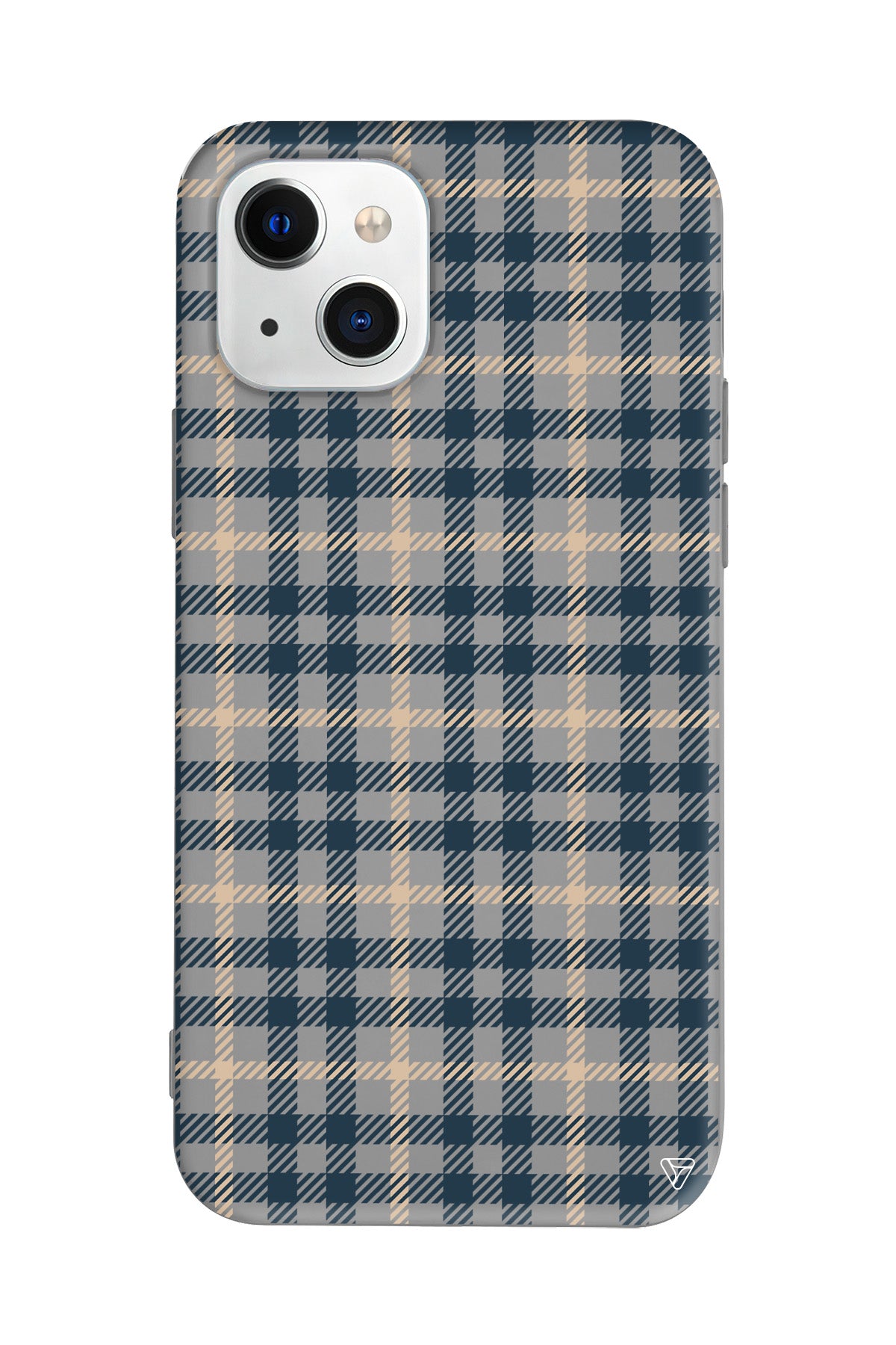 Ekose Lansman Model İçi Kadife Silikon Telefon Kılıfı