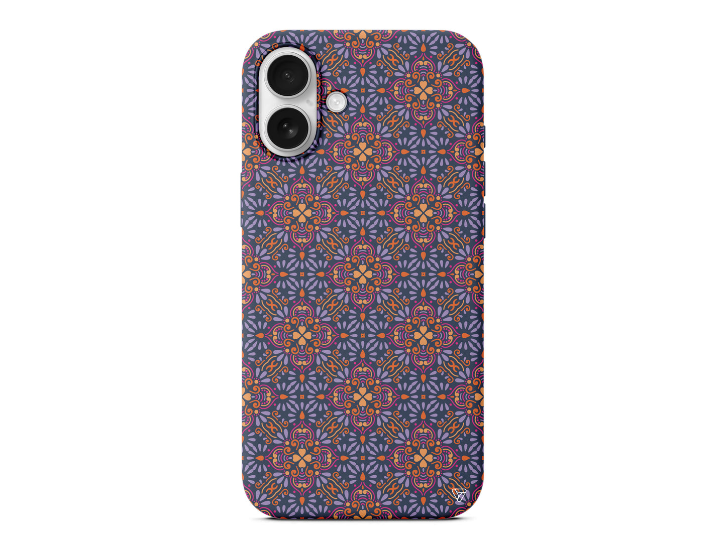 Botanik Desen Lansman Model İçi Kadife Silikon Telefon Kılıfı