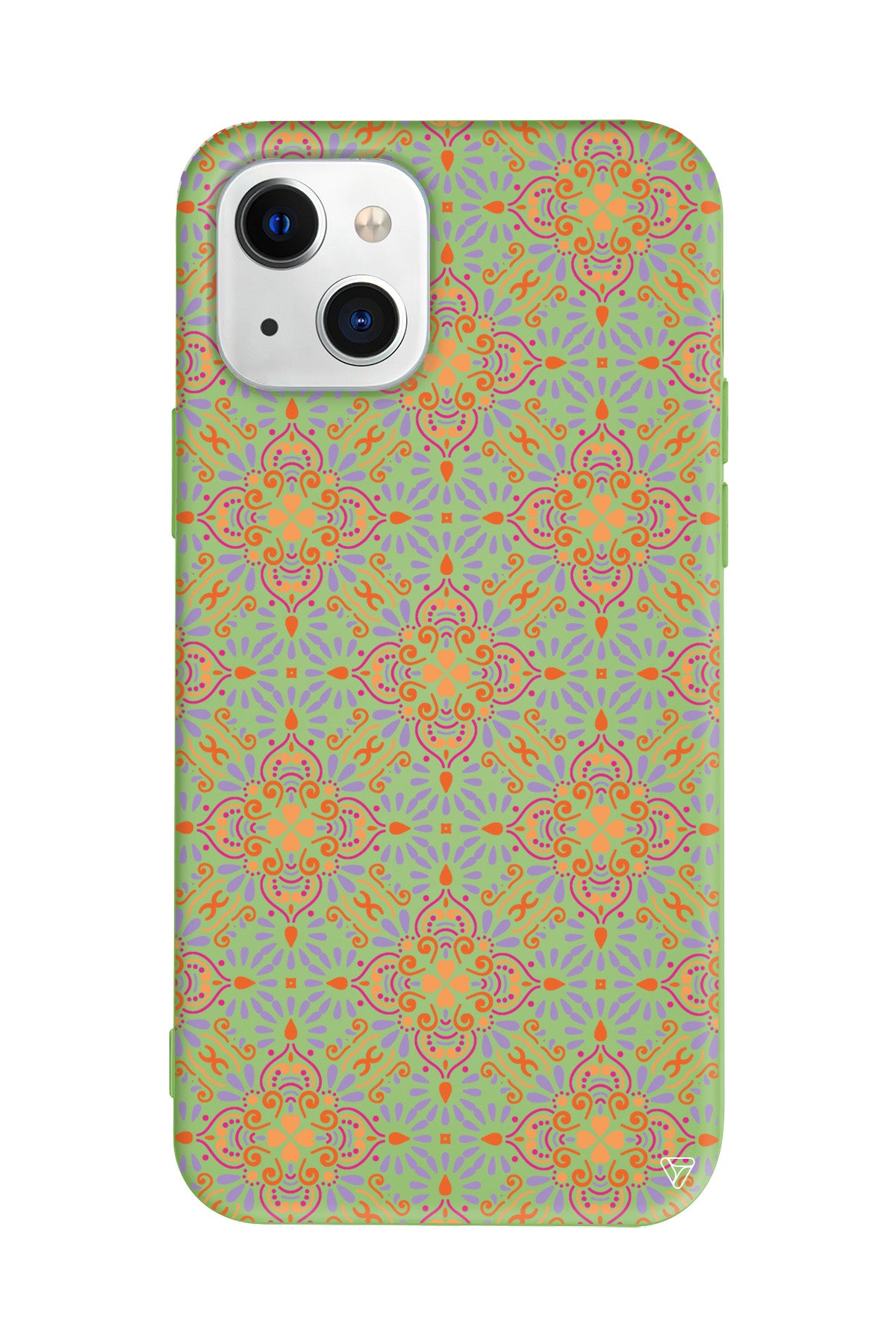 Botanik Desen Lansman Model İçi Kadife Silikon Telefon Kılıfı – Plus Serisine Özel