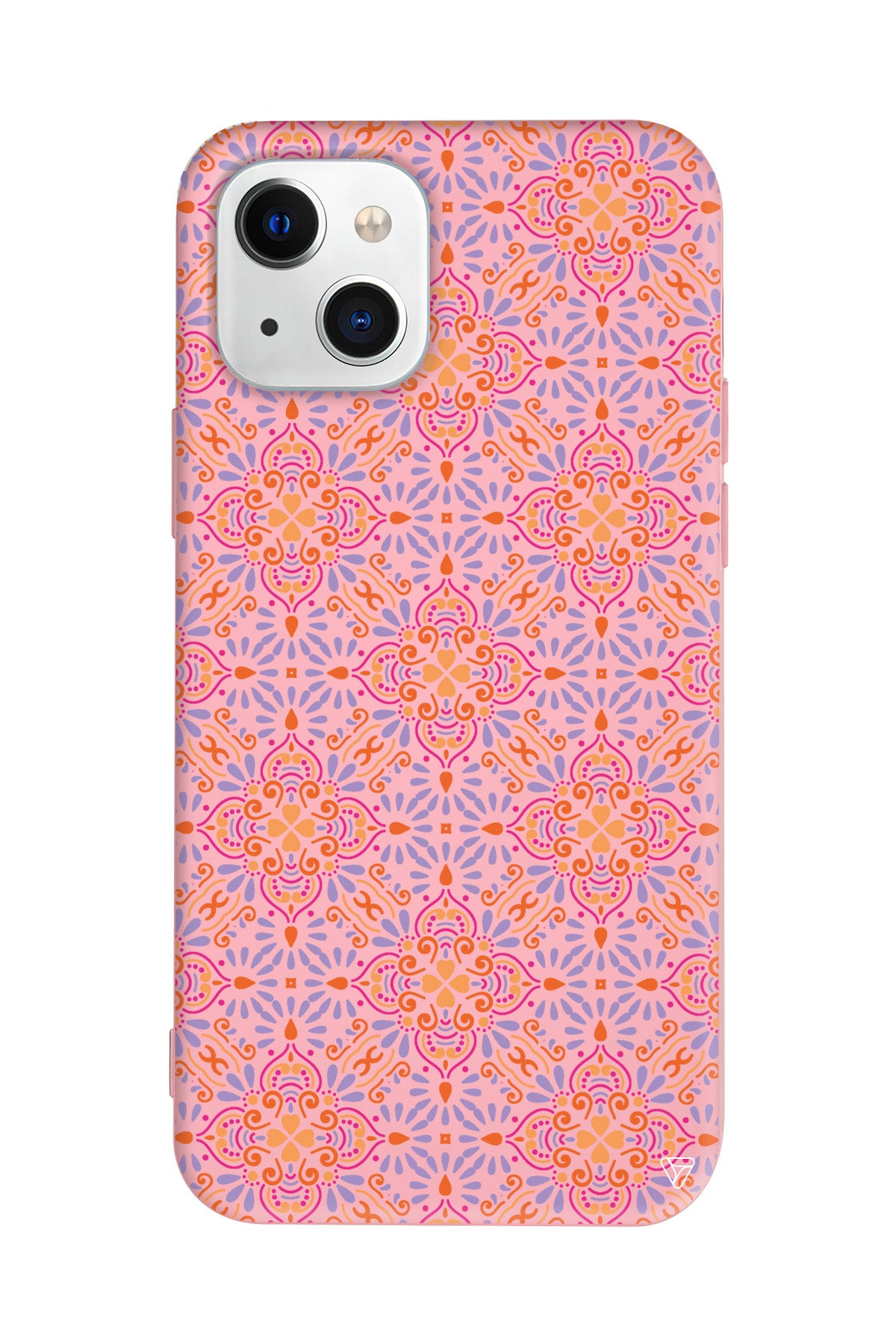 Botanik Desen Lansman Model İçi Kadife Silikon Telefon Kılıfı – Plus Serisine Özel