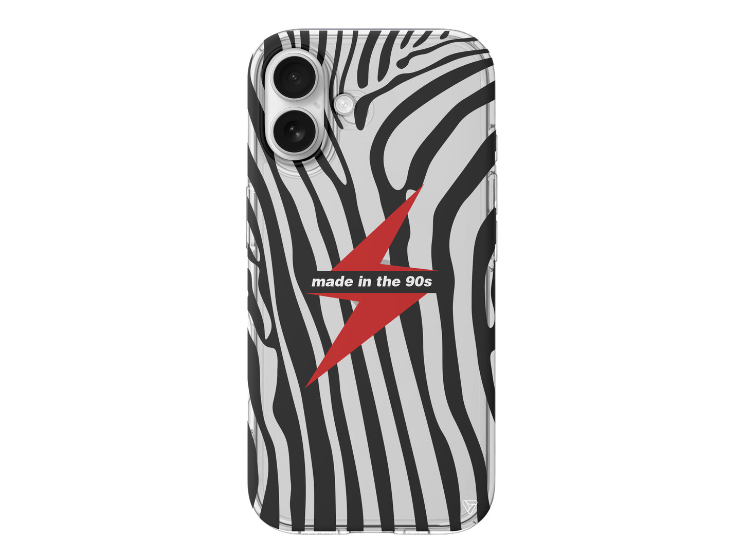 Red Lightning in 90s Lansman Model İçi Kadife Silikon Telefon Kılıfı – Plus Serisine Özel