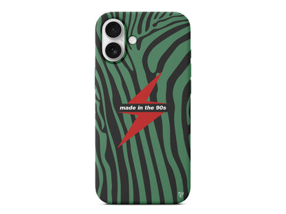 Red Lightning in 90s Lansman Model İçi Kadife Silikon Telefon Kılıfı – Plus Serisine Özel