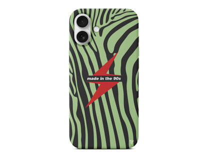 Red Lightning in 90s Lansman Model İçi Kadife Silikon Telefon Kılıfı – Plus Serisine Özel