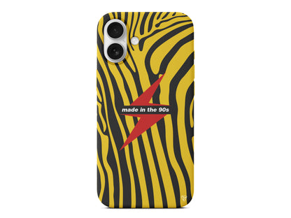 Red Lightning in 90s Lansman Model İçi Kadife Silikon Telefon Kılıfı – Plus Serisine Özel